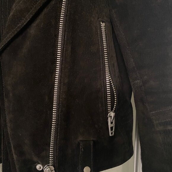Blank NYC suede moto jacket - Size Small - Picture 2 of 4